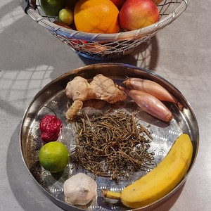 Jamaican carrot bush stems and leaves herb tea 50g - kidney cleansing detox