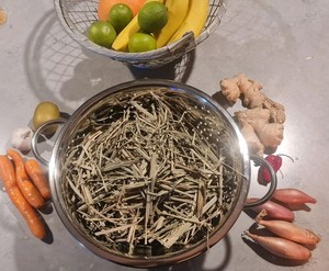 Jamaican fevergrass lemongrass organic 50g - cold flu fever and relaxation tea