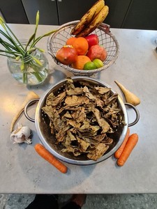 Jamaican harman almond leaves organic 50g - anti-inflammatory and aquarium use