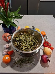 Jamaican papaya leaf dried organic 50g - digestive enzyme and immune support