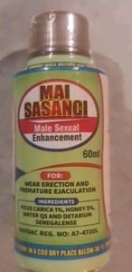 Mai Sasanci herbal supplement for men - male vitality and performance